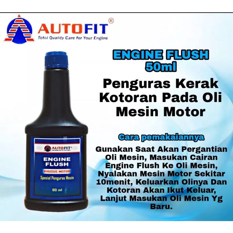 Jual ENGINE FLUSH MOTOR HONDA/ENGINE FLUSH 60ML AUTOFIT/KURAS KERAK OLI ...