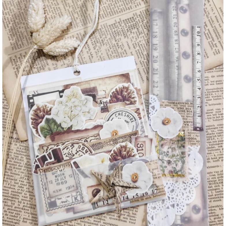 Jual JS001 Journal Set | 75 pc mini journal kit | Printable for journal ...