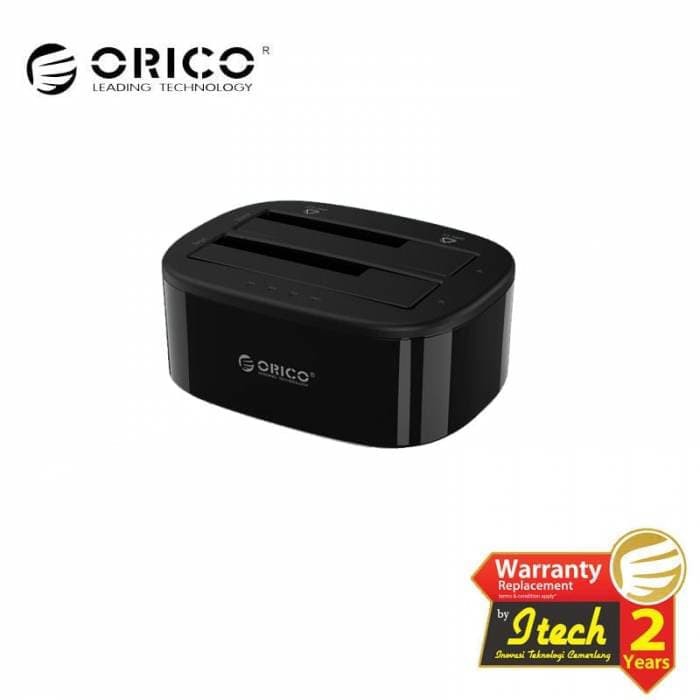 ORICO 6228US3-C inch Dual Bay USB Clone Hard Drive Dock