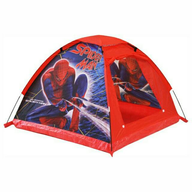 Promo! Tenda Anak Camping Spiderman Camp Tent Karakter Harga Murah