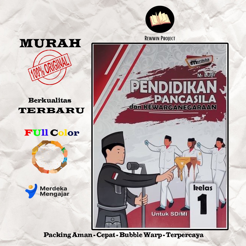 Jual Buku Siswa Ppkn Sd Kelas I Kurikulum Merdeka Wahana Karya Jaya