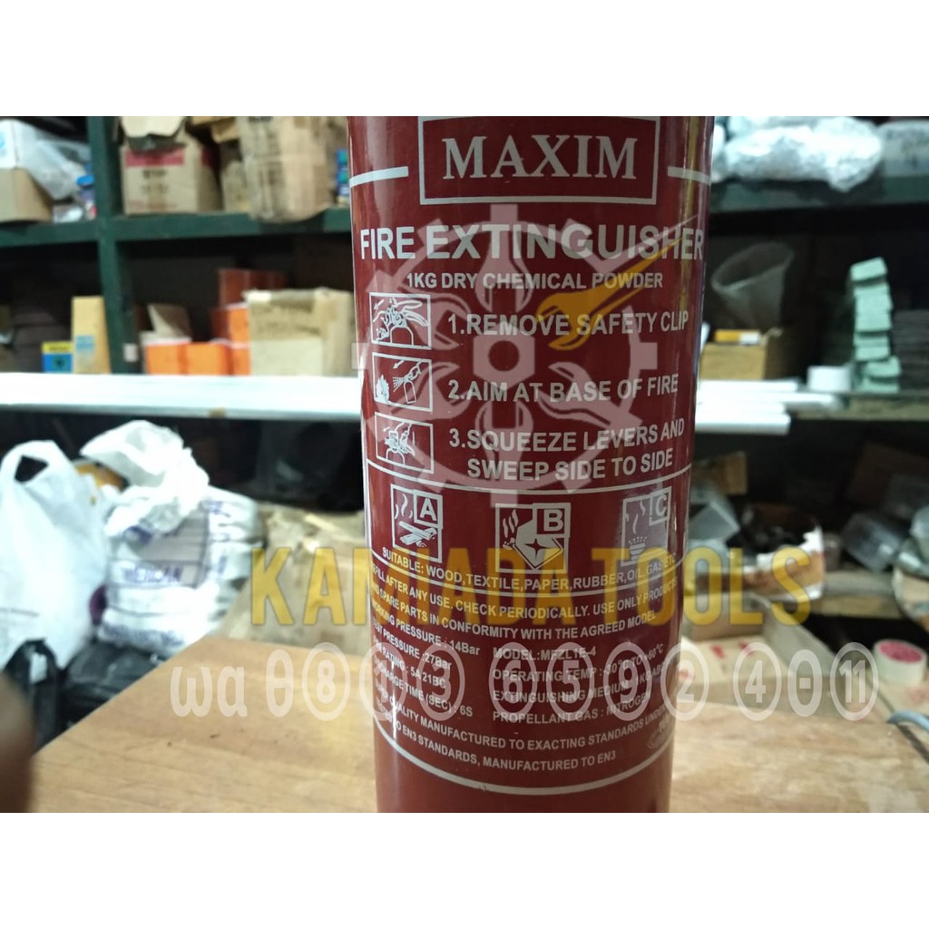 Jual Racun Api/ Apar/ Fire Extinguisher 1Kg Dry Powder | Shopee Indonesia
