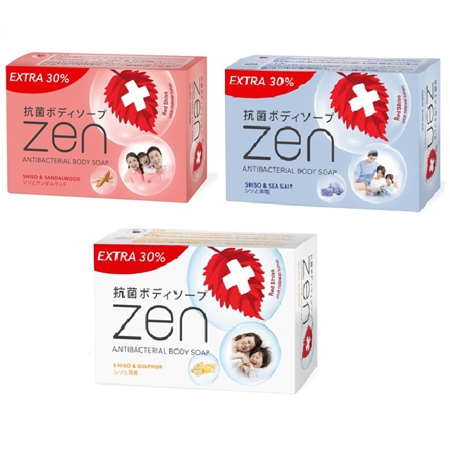 Jual Paket Hemat Sabun ZEN Batang 70g (1 Pack isi 4 Pcs) ZEN ...