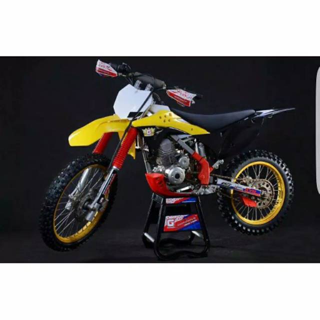 Jual BODY GORDON KUNING HITAM KLX DTRACKER 150 | Shopee Indonesia