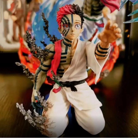 Jual Baca Deskripsi Figure Kimetsu No Yaiba Akaza Human Form Past 