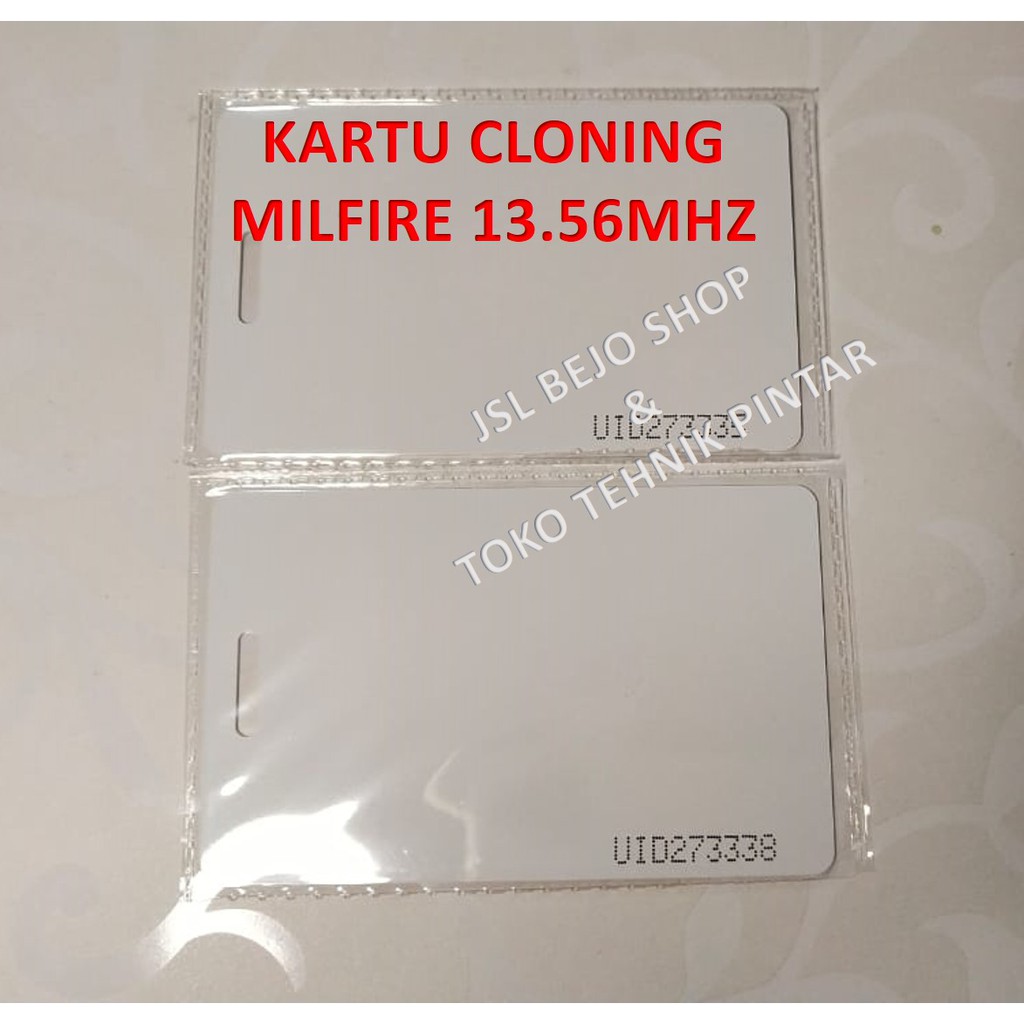 Jual Kartu Rfid MILFIRE 13.56 Mhz Duplikat Copier Cloning Writeable ...