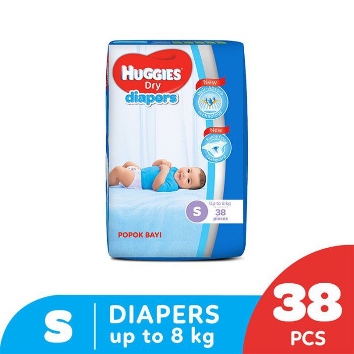 Harga huggies hot sale dry diapers