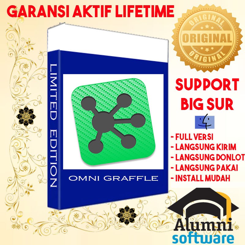 Jual [FULL VERSION] OmniGraffle 7 Mac BIG SUR - GARANSI AKTIVASI ...