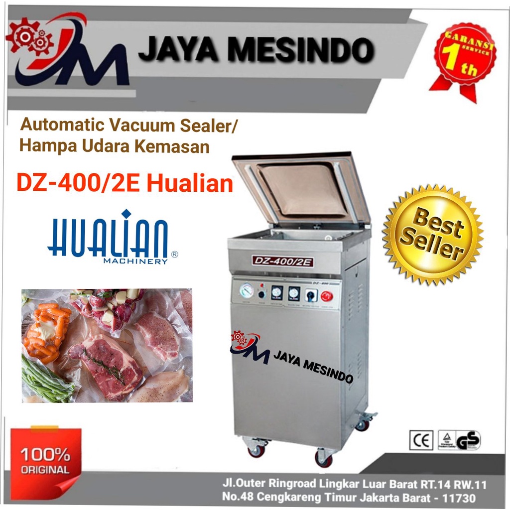 Jual Mesin Vacum Sealer Otomatis Mesin Hampa Udara Sedot Dz E