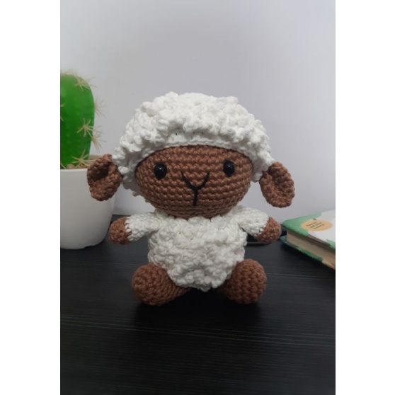 Jual Amigurumi | BONEKA RAJUT SHEEP | Domba | Shopee Indonesia