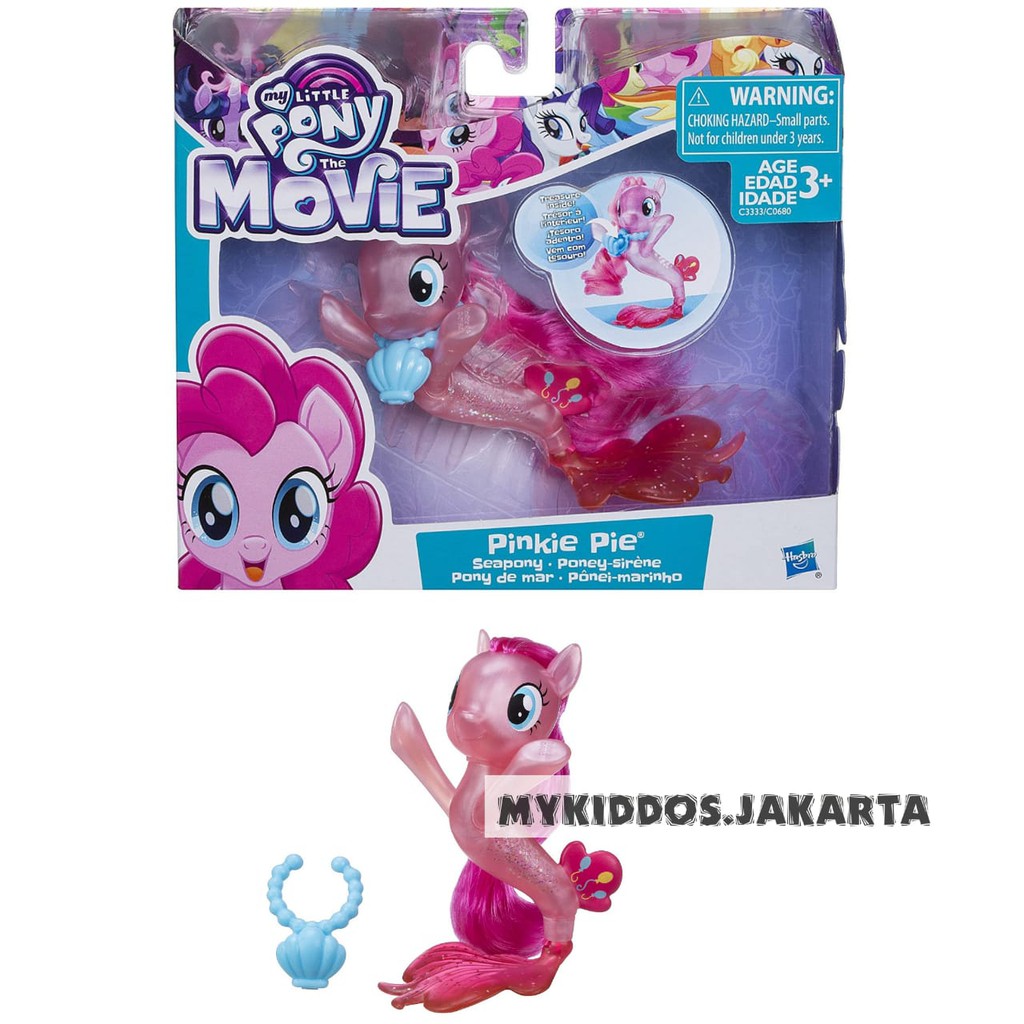 Jual My Little Pony The Movie Pinkie Pie Seapony [original] | Shopee ...