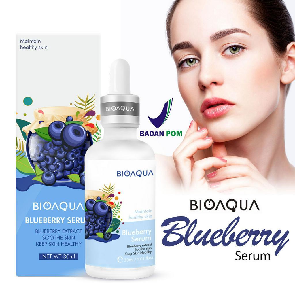 Jual ( BPOM ) Bioaqua Blueberry Wonder Essence Serum Glowing Anti