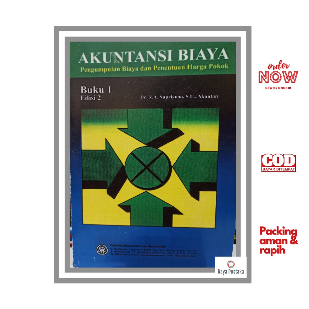 Jual Buku Akuntansi Biaya Pengumpulan Biaya Dan Penentuan Harga Pokok