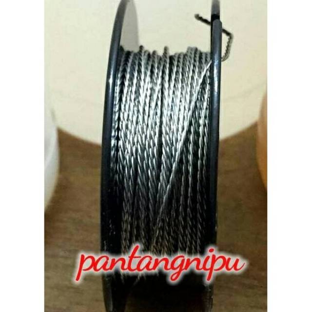 Jual kabel 4 meter - swans double twisted 26*2 - full germany wire ...