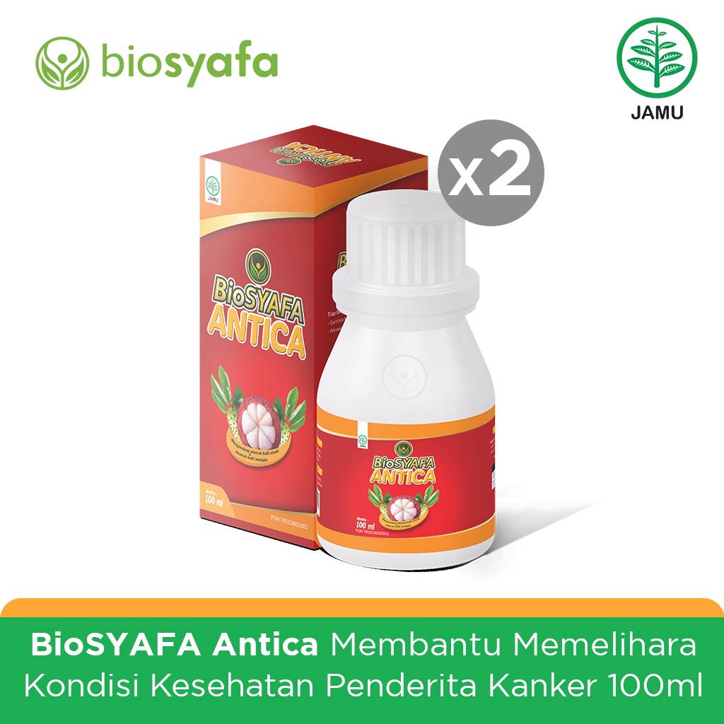 Jual Biosyafa Obat Herbal Antica Memelihara Kesehatan Penderita Kanker ...