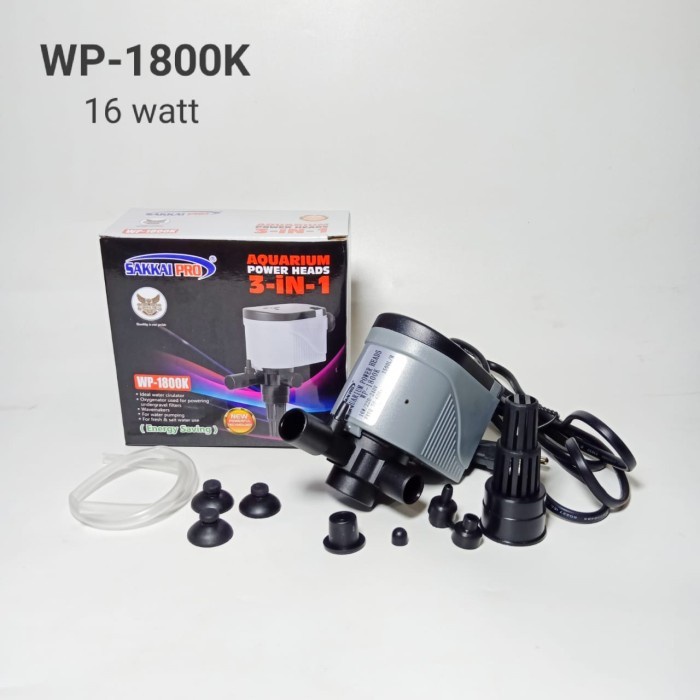 Jual Mesin Pompa Aquarium Power Head Sakkai Pro Wp K Watt