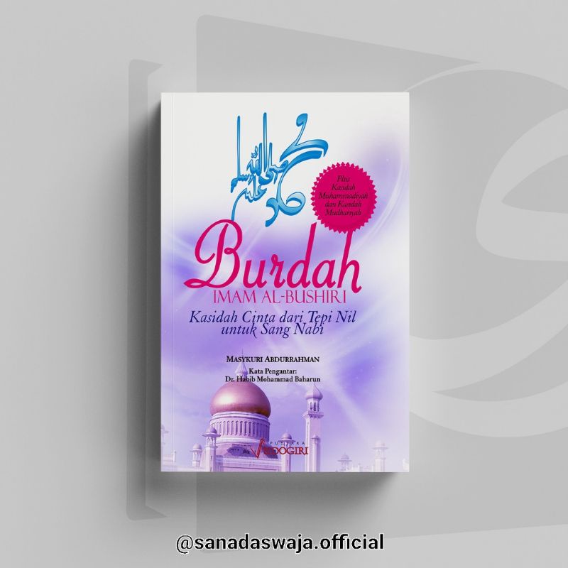 Jual Kitab Terjemah Qosidah Burdah |Burdah Terjemah |Sholawat Burdah ...