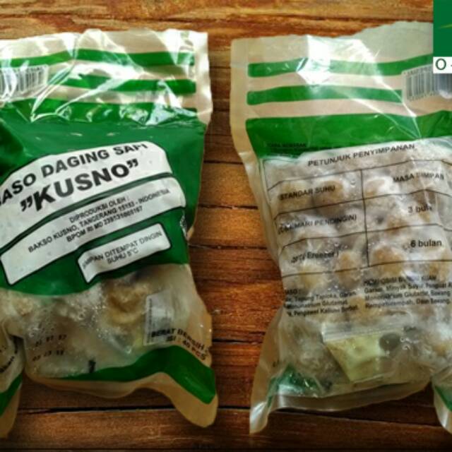 Jual Bakso Daging Sapi Kusno 500grm Shopee Indonesia