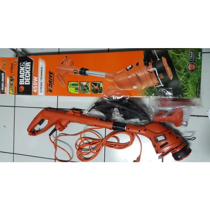 Jual Mesin Potong Rumput 450W String Trimmer Black And Decker | Shopee ...