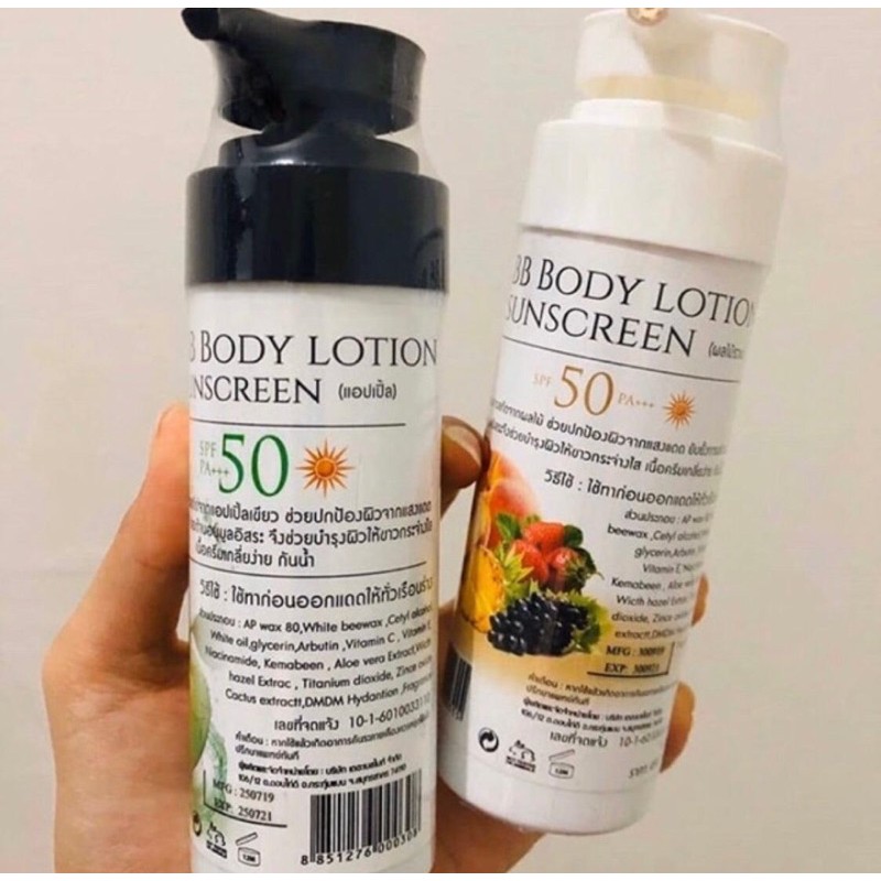 Jual BB Body Lotion Sunscreen SPF 50++ Shopee Indonesia