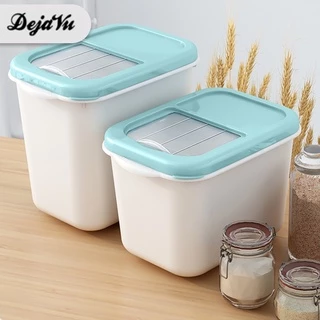 Dejavu Tempat Beras Kacang 5kg / 7.5kg / 10kg Rice Box Tempat Penyimpanan Makanan Rice HSB148