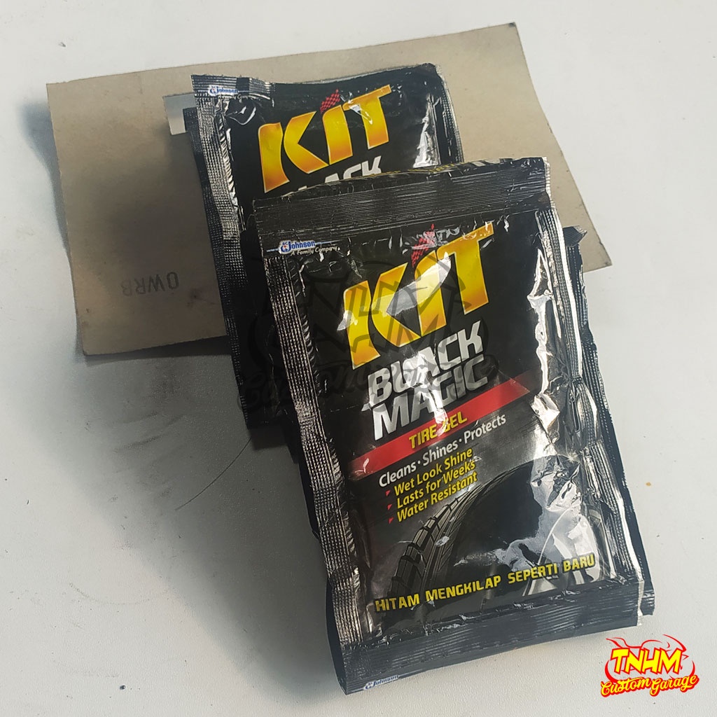 Jual Kit Black Magic Tire Gel Sachet 35ml Shopee Indonesia