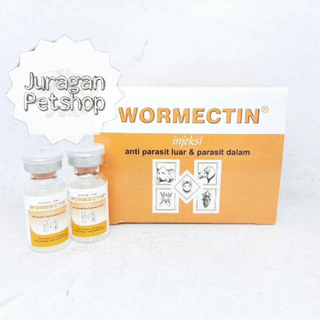 Jual WORMECTIN 2ML | Obat Injeksi Parasite | Original | Shopee Indonesia