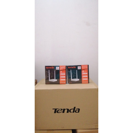 Jual Tenda N301 Wireless Router 2 Antenna 1dus isi 40pcs | Shopee Indonesia
