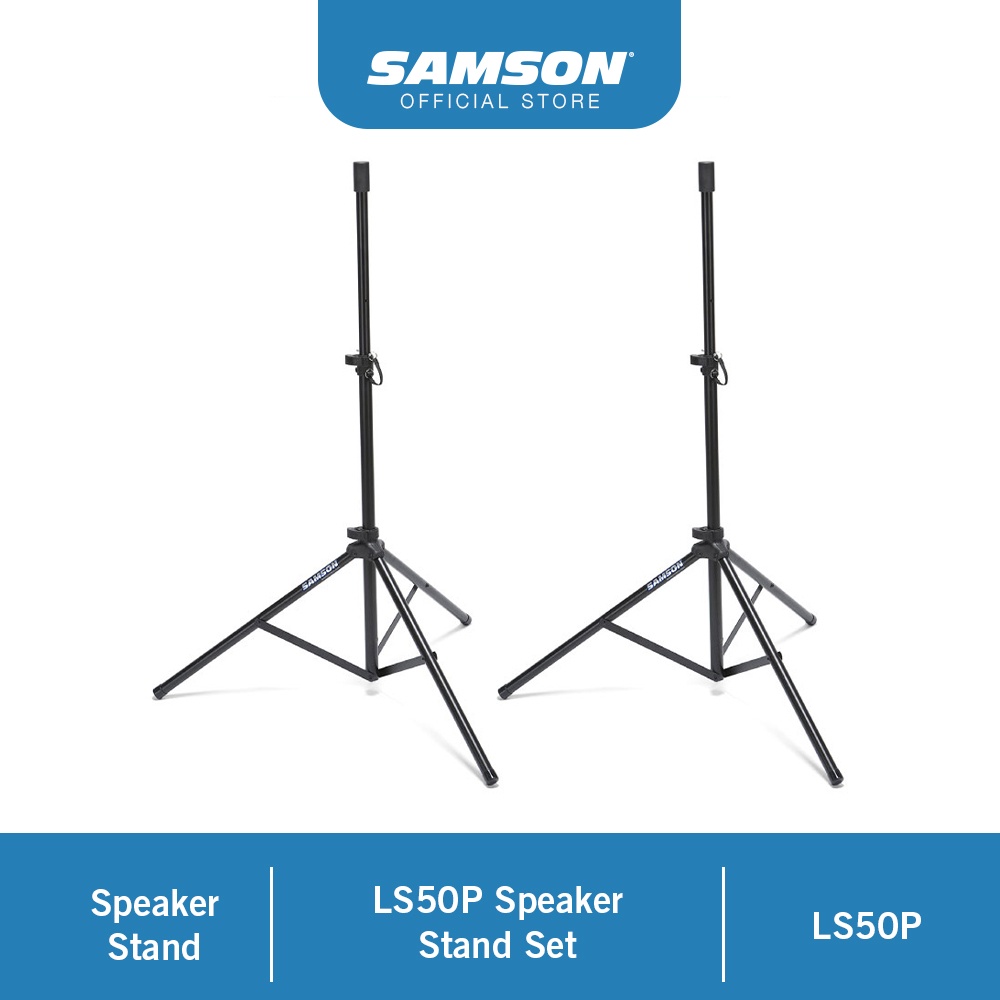 Jual Samson LS50P Speaker Stand Set | Shopee Indonesia