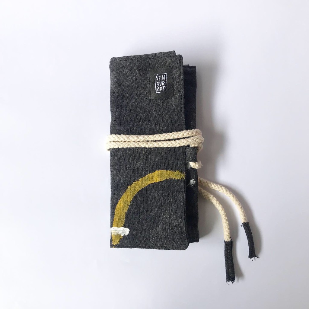 Jual SEMBURART Tempat Pensil Gulung Pencil Roll Short Black