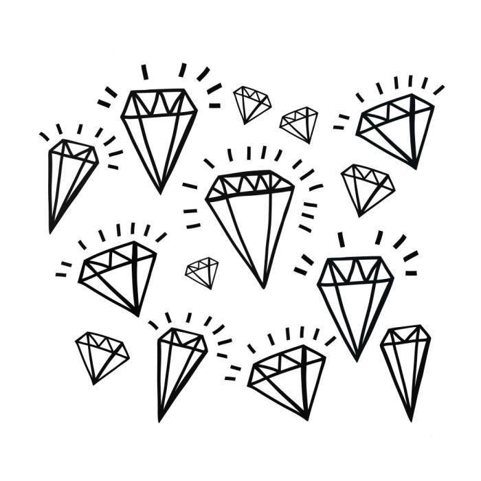 Jual kitpaintbodyface lolitattoo temporary tattoo diamond glow