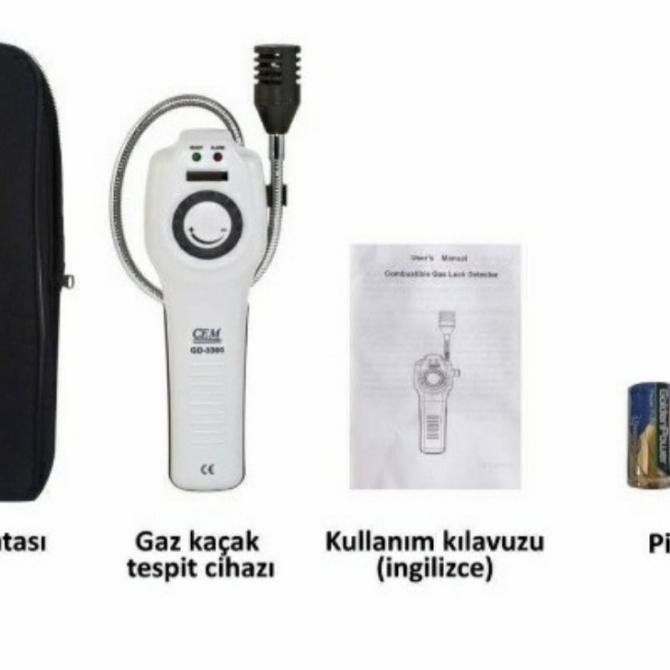 Jual Gas Detector Cem Gd 3300 Combustible Gas Leak Detector | Shopee ...