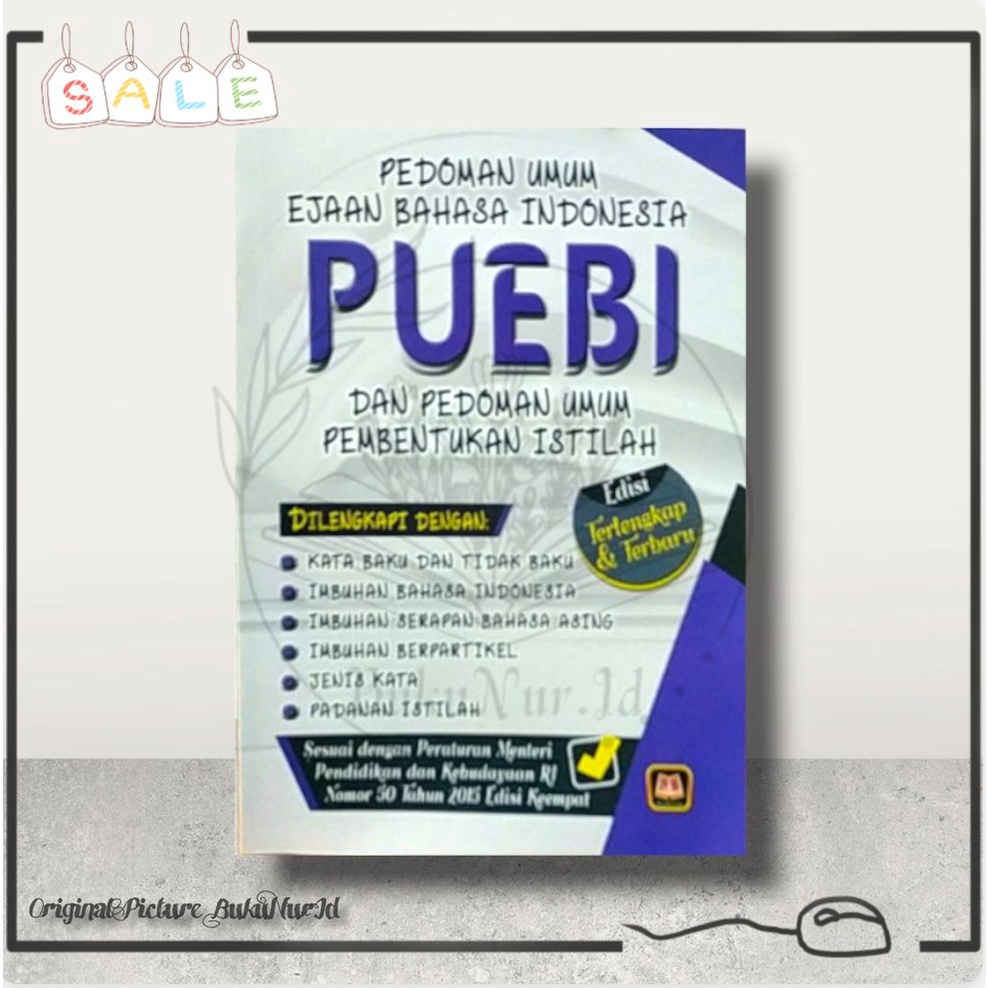 Jual Buku Puebi Pedoman Umum Ejaan Bahasa Indonesia Pustaka Setia -100% ...