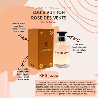 Jual parfum wanita LV rose des vents 100 ml - Kuning - Kota