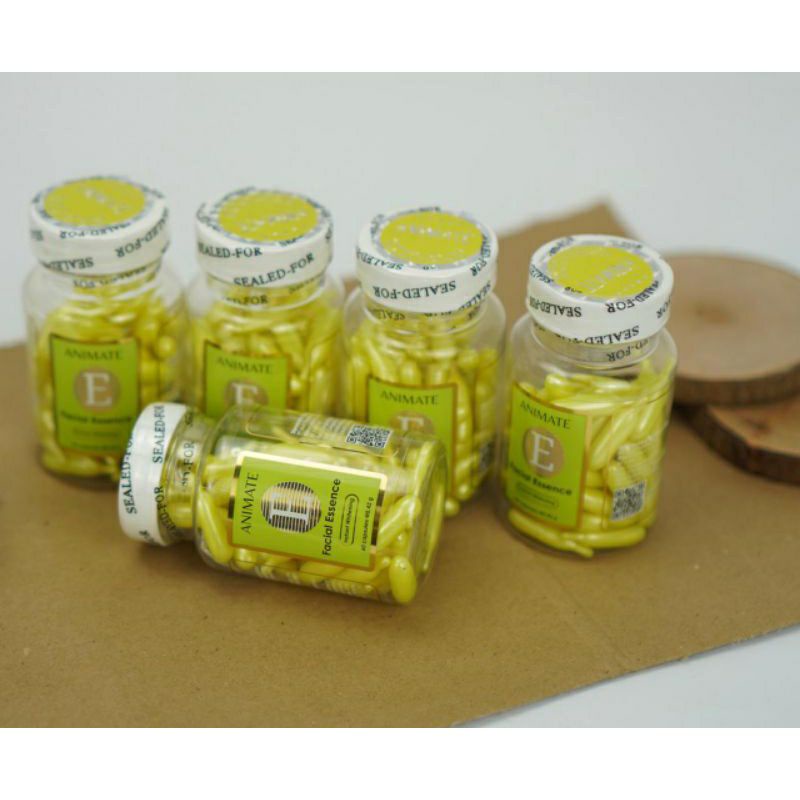 Jual Animate Facial Essence Serum Vitamin E Asli 100% Original BPOM dan