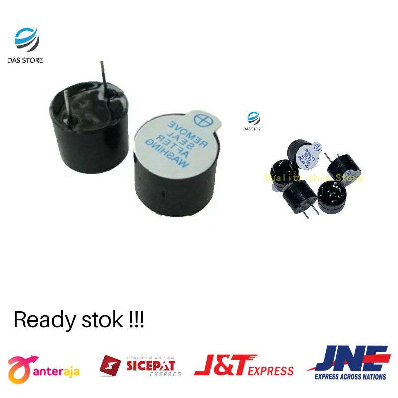 Jual Buzzer buzer aktif 5v arduino Uno buzzer speaker active | Shopee ...