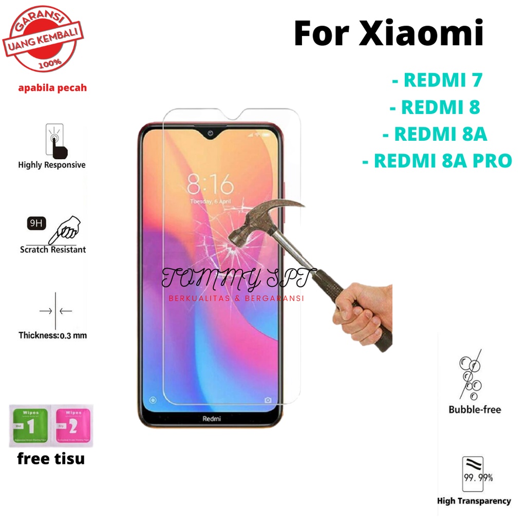 Anti Gores Redmi 7a Glass TEMPERED GLASS XIAOMI REDMI 7A ANTI BLUE