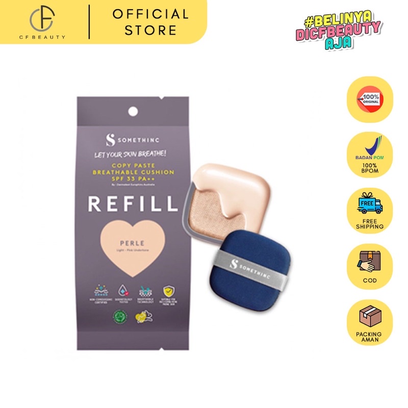 Jual SOMETHINC (REFILL) SOMETHINC COPY PASTE BREATHABLE MESH CUSHION ...