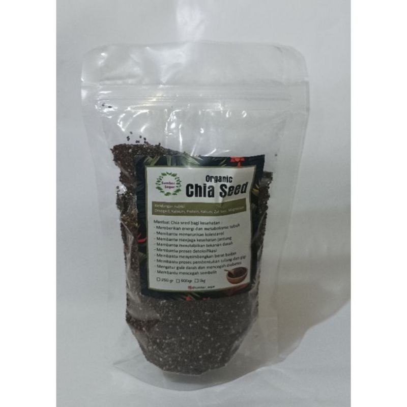 Jual 100 gram - Chia Seed organik | Shopee Indonesia