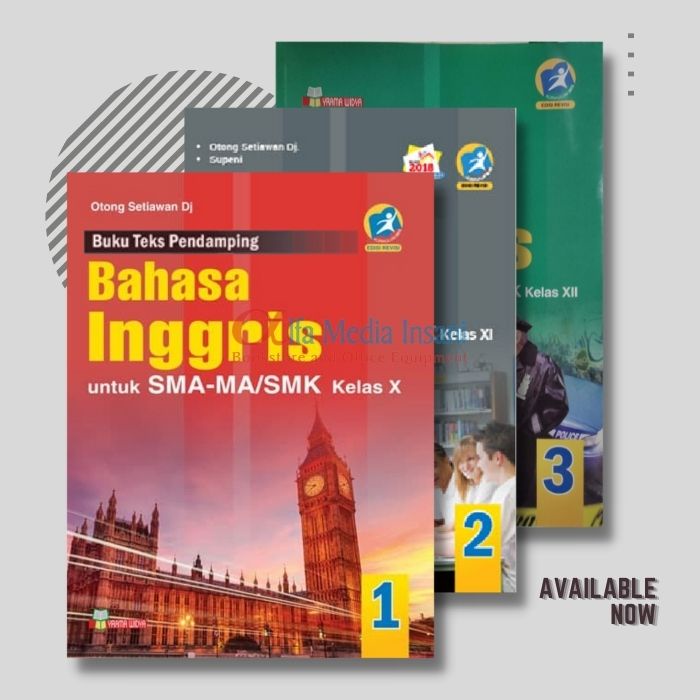 Jual Buku Teks Pendamping Siswa Bahasa Inggris Kelas Yrama