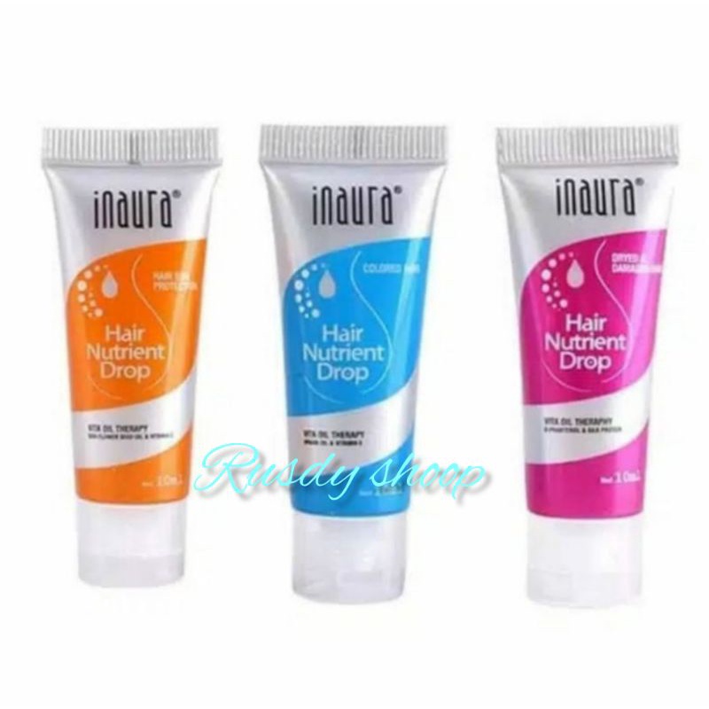 Jual Inaura Hair Vitamin Nutrient Drop 10ML Vitamin Rambit/Serum Rambut ...