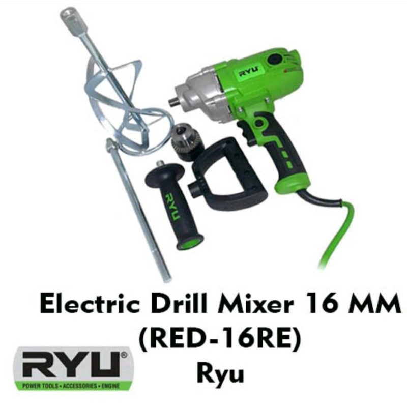 Jual BOR MIXER RYU RED 16 RE /BOR/Bor Pengaduk Cat RYU RED 16RE ...