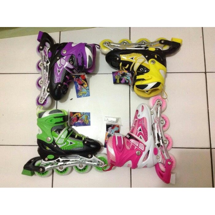 Jual PROMO Sepatu Roda - Inline Skate Power Superb | Shopee Indonesia