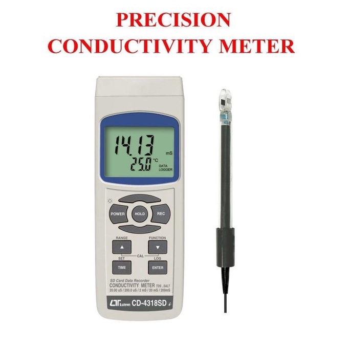 Jual Lutron Cd-4318Sd Precision Conductivity Meter | Shopee Indonesia