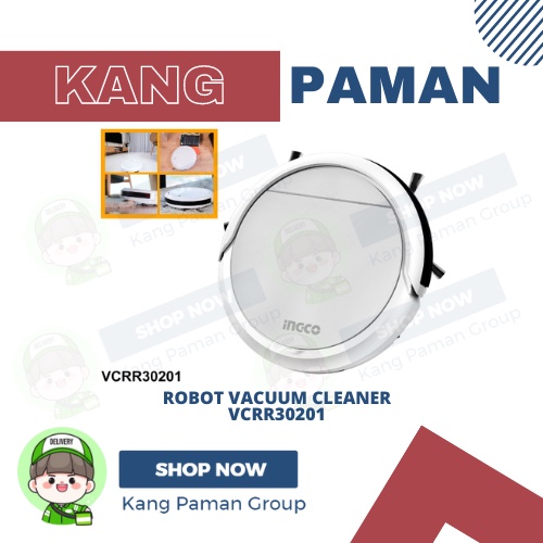 Jual INGCO VCRR30201 Robotic Vacuum Cleaner Vacum Penyedot Debu