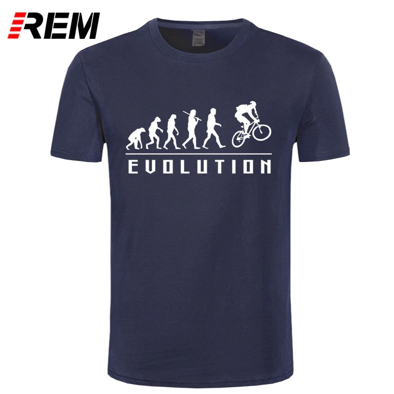 Jual REM Evolution Of Biking t-shirt Top Lycra Cotton Men T Shirt ...