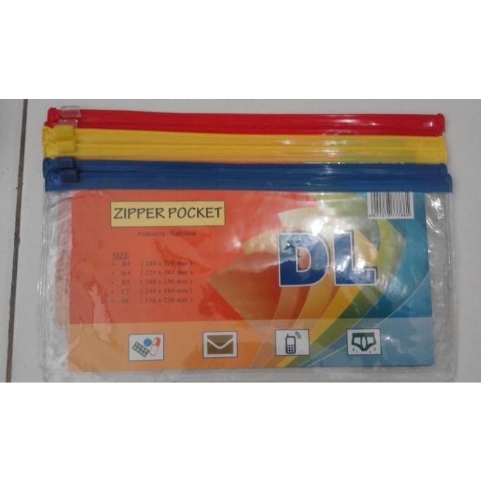 Jual Map Plastik Zipper Tas Ziplock Bag Tahan Air Debu Size Dl Cm X Cm Shopee Indonesia