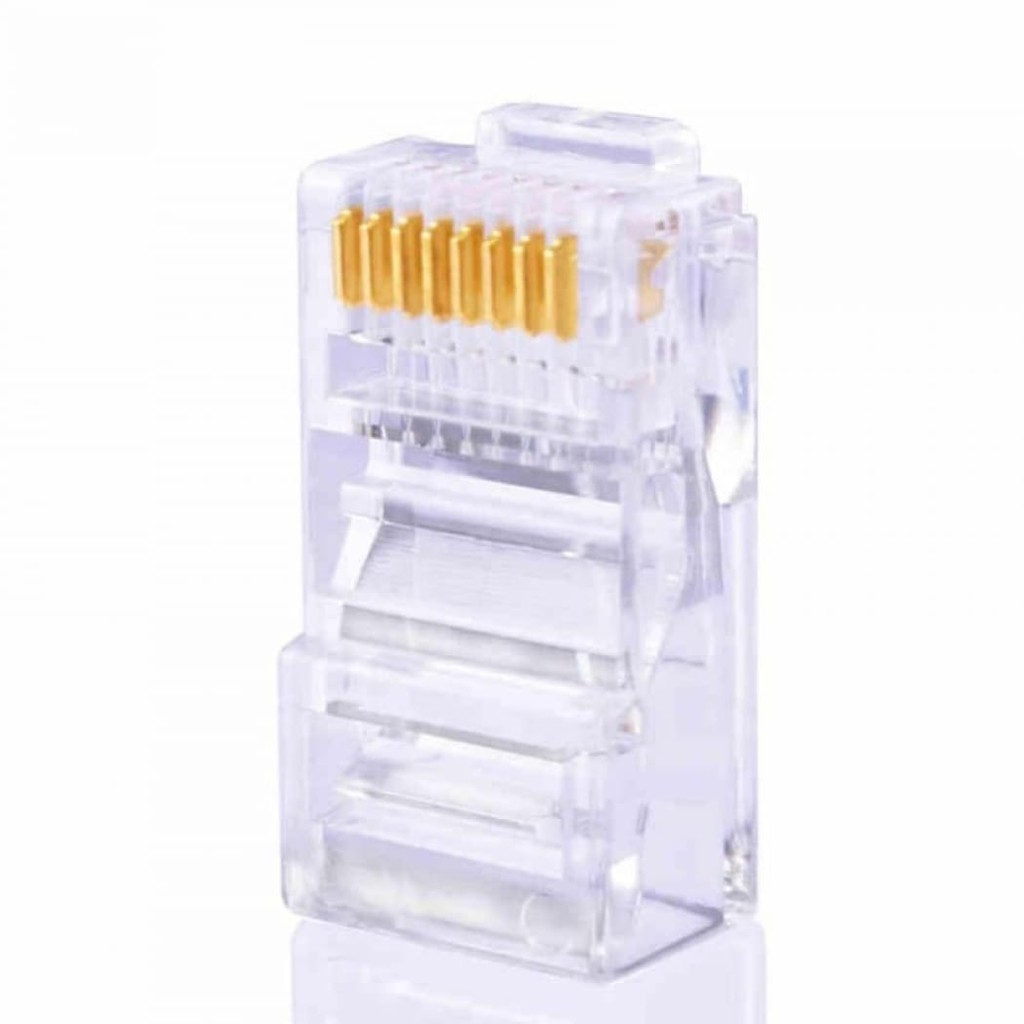 Jual Konektor Connector Kepala LAN RJ45 CAT6 UTP Indoor Non Shielded ...