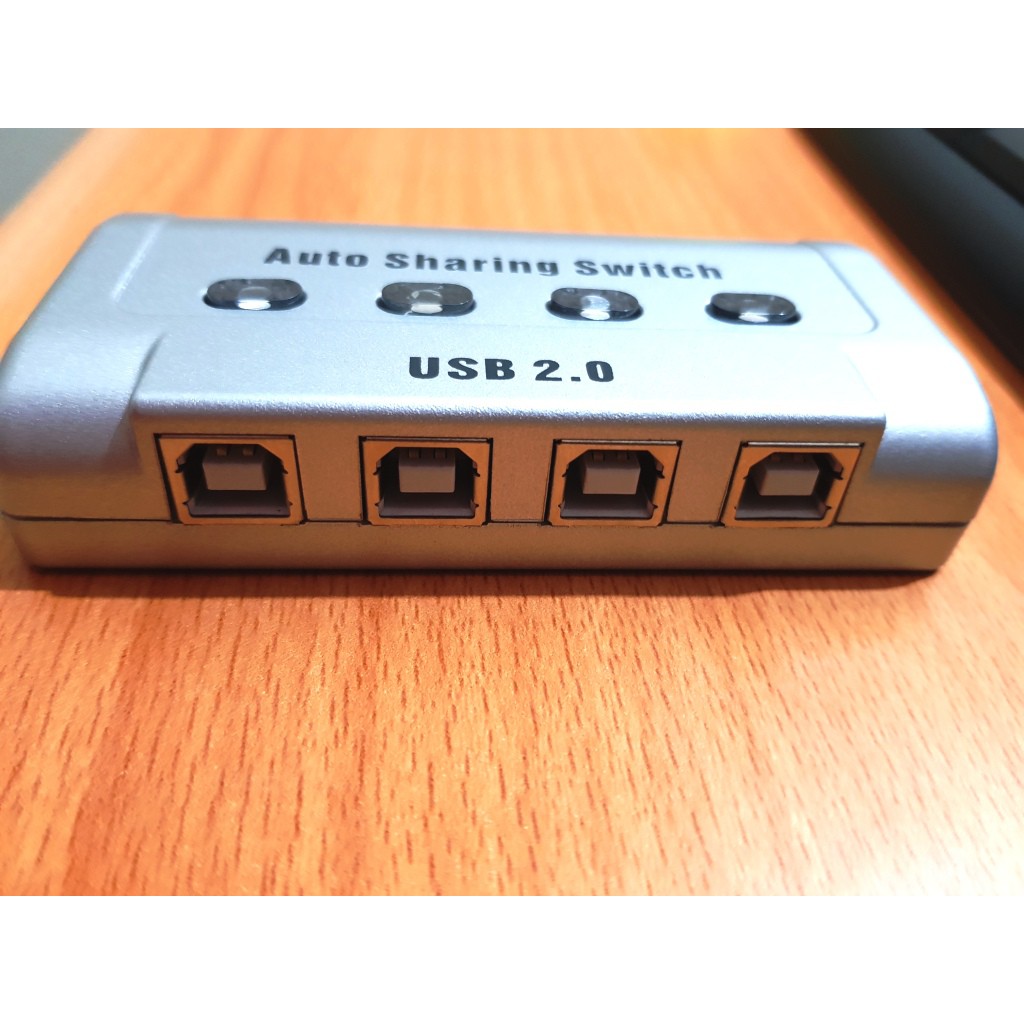 Jual USB AUTO SWITCH PRINTER 4 PORT / DATA SWITCH / USB SHARING SWITCH ...