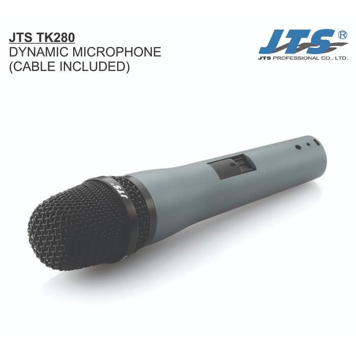 Jual JTS TK280 TK280 TK 280 DYNAMIC MICROPHONE Bonus Kabel Mic Shopee Indonesia